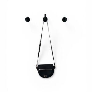 Cole Haan Black Crossbody Bag with Gold Accents